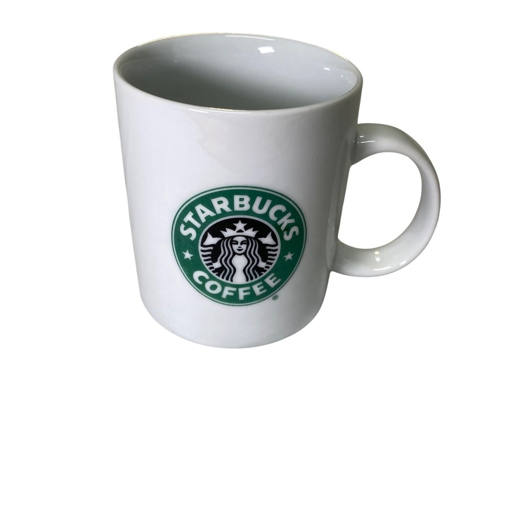 Vintage Starbucks Coffee‎ Mug White 1999 Logo Ceramic Classic 12oz Cup